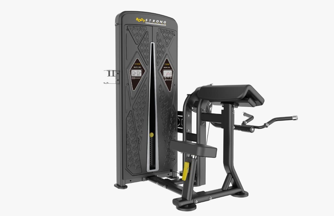 Prime Series biceps curl selectorised machine